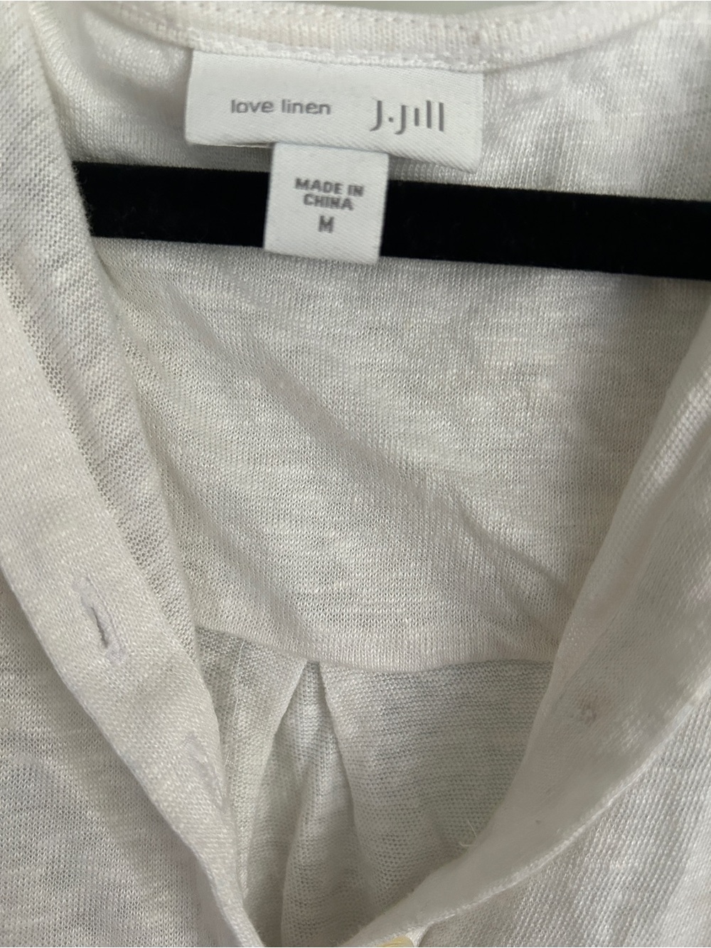 J. Jill Love Linen sleeveless tunic top - Picture 3 of 4